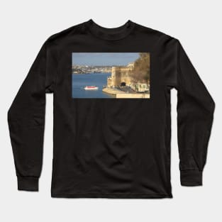 Grand Harbour, Valletta, Malta Long Sleeve T-Shirt